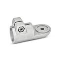 J.W. Winco GN276-B50-MZ-2-BL Swivel Clamp Connector 276-B50-MZ-2-BL